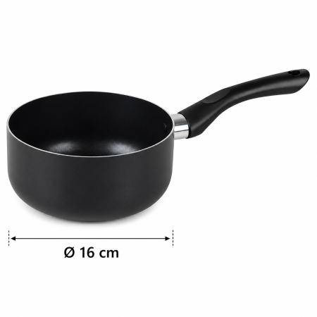 CASSEROLE ANTIADHESIVE TOUS FEUX D16CM