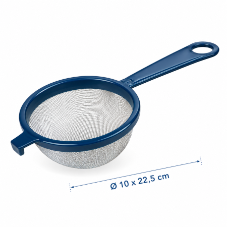 PASSOIRE DIAM 10CM EN DISPLAY 2 COULEURS ASSORTIES MINERAL ET CITADEL