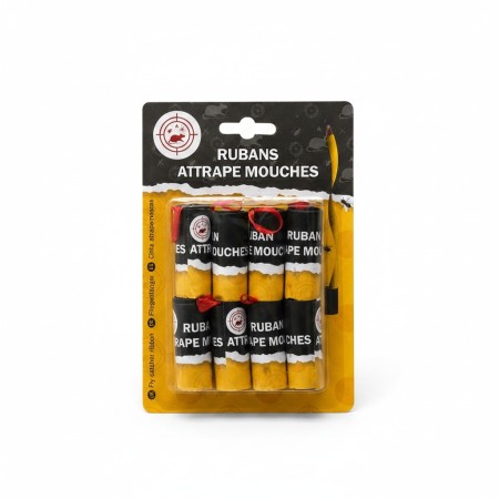 RUBANS ATTRAPE MOUCHES X8