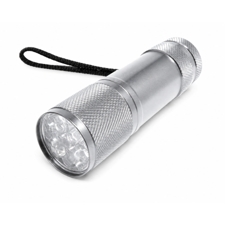 MINI TORCHE ALU 9LED