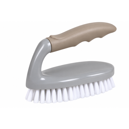 BROSSE A RECURER AVEC MANCHE 3 COULEURS MIDNIGHTBLUE/DUNE/YELLOWMUSTARD