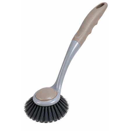 BROSSE A RECURER AVEC MANCHE 3 COULEURS MIDNIGHTBLUE/DUNE/YELLOWMUSTARD
