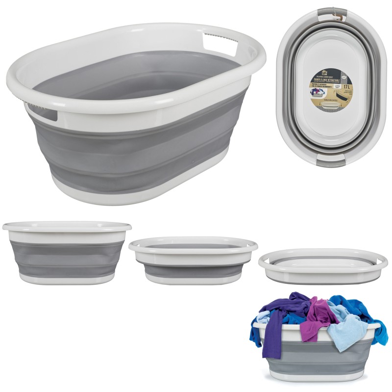 PANIER A LINGE RETRACTABLE 17L M6