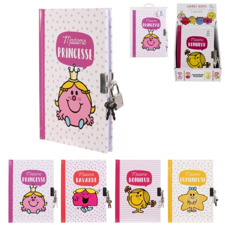 JOURNAL INTIME AVEC CADENAS MR MME M12