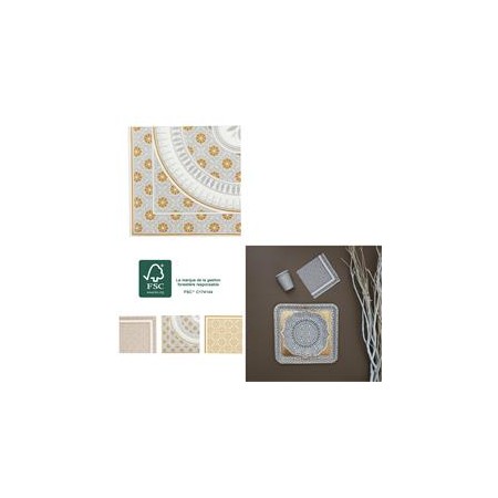 SERVIETTE JETABLE MIRAGE X20