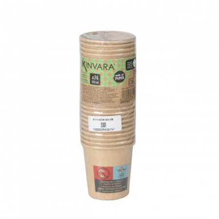 GOBELET EN CARTON 12CL X24PCS