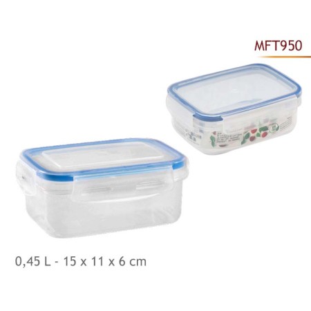 BOITE FRESH CLIP RECTANGLE 0.45L